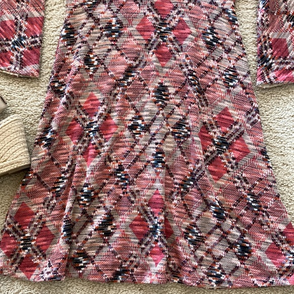 Anthropologie Maeve Erina Bell Sleeve Fit & Flare Dress - Picture 4 of 10